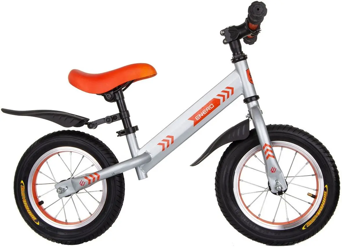 Bicicleta fara pedale Enero 1020587 (Silver/Orange) - 3