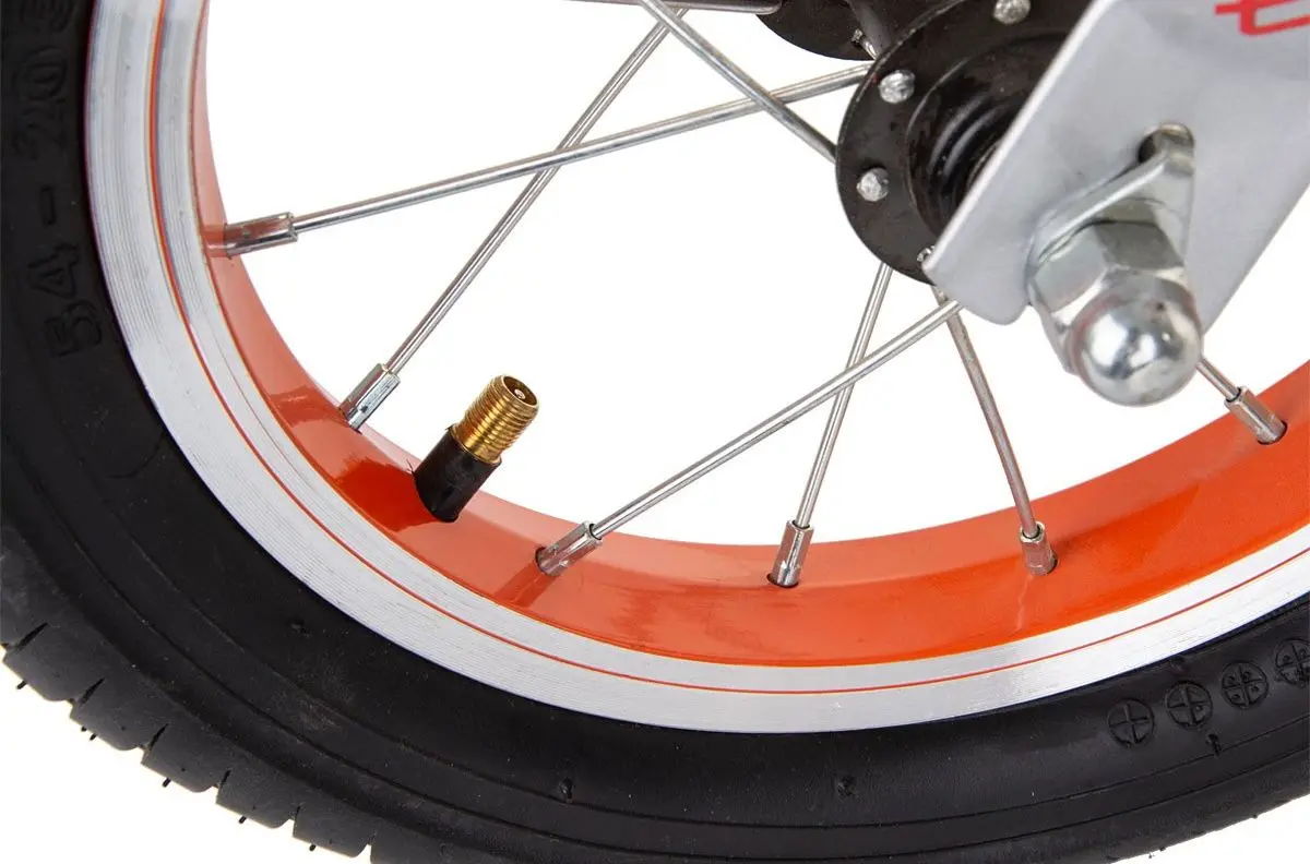 Bicicleta fara pedale Enero 1020587 (Silver/Orange) - 10