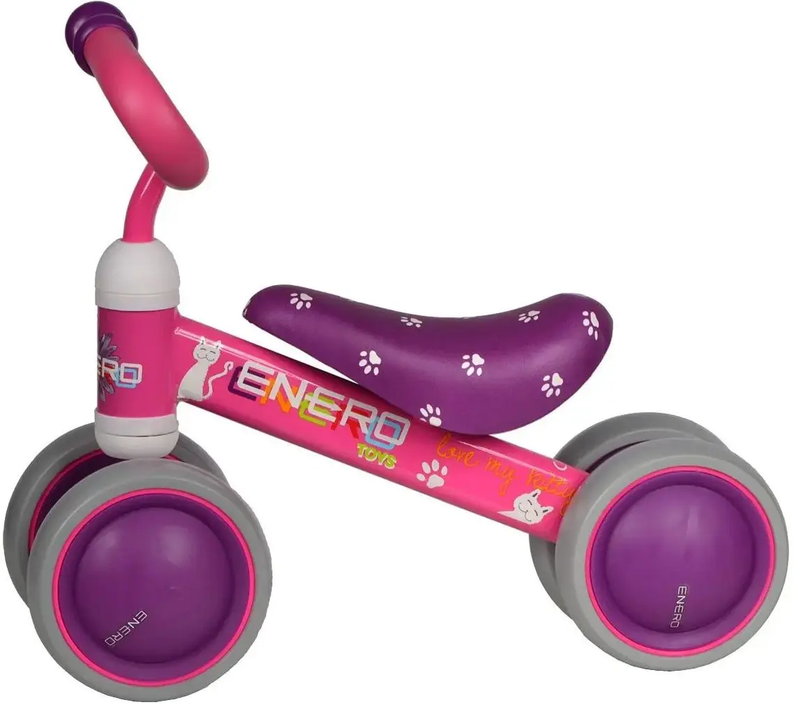 Bicicleta fara pedale Enero Love Kitty 1020617 (Pink/Purple) - 3