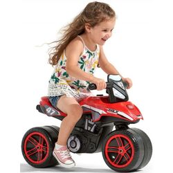Bicicleta fara pedale Falk Racing Team (Red/Black) Thumb