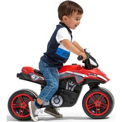 Bicicleta fara pedale Falk Racing Team (Red/Black) Thumb