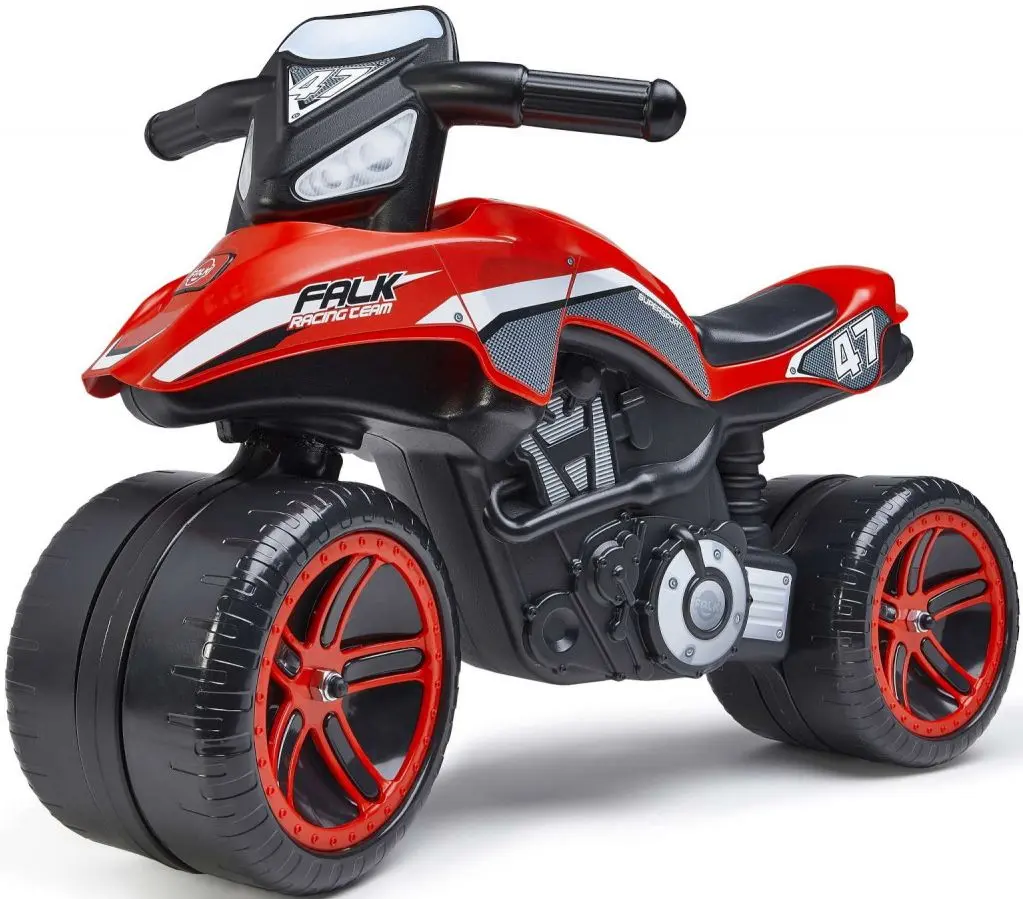 Bicicleta fara pedale Falk Racing Team (Red/Black)