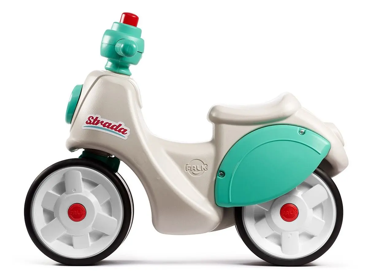 Bicicleta fara pedale Falk Strada 801S (Beige/Green)