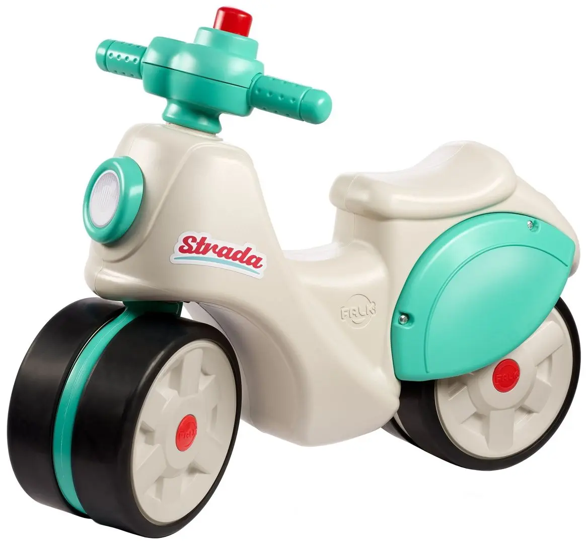 Bicicleta fara pedale Falk Strada 801S (Beige/Green)