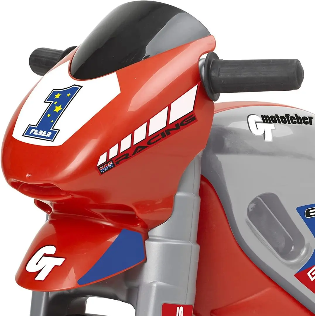 Беговел со шлемом Feber Motofeber 2 Racing 08171 (Red) - 4