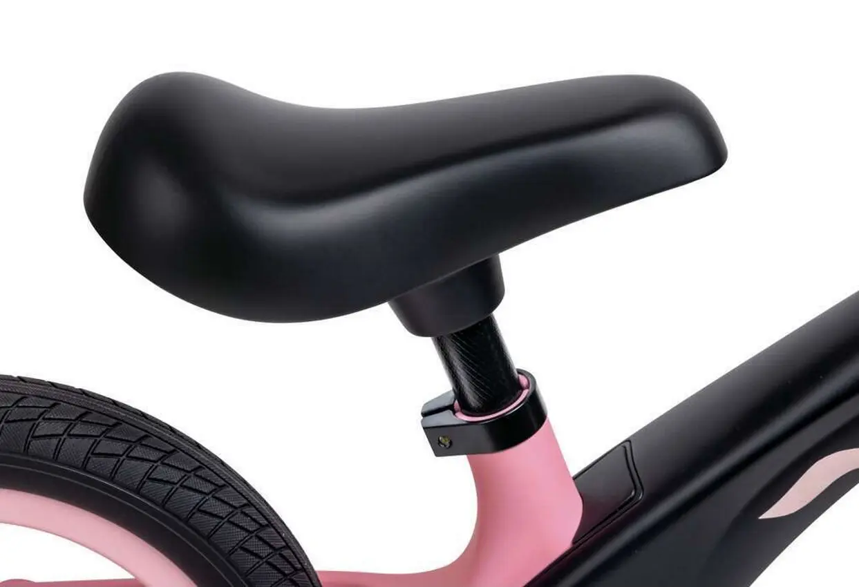 Bicicletă fără pedale Hape Learner Balance Bike E1209 (Pink/Black)