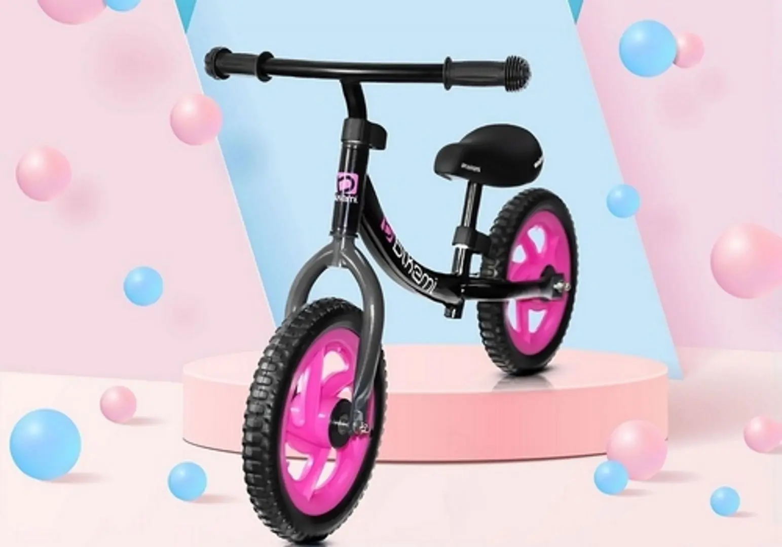 Беговел Jumi CD-871267 (Pink/Black) - 5