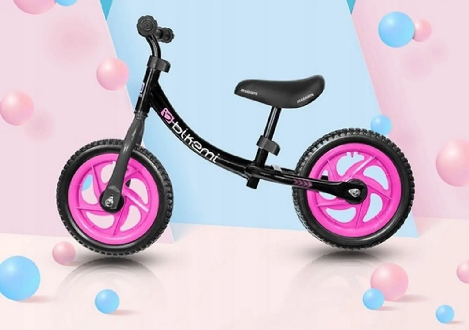 Беговел Jumi CD-871267 (Pink/Black) - 6