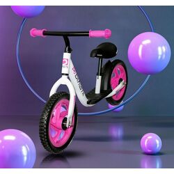 Bicicleta fara pedale Jumi CD-871304 (White/Pink) Thumb