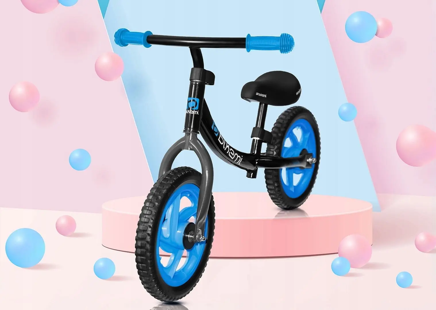 Беговел Jumi Sport CD-904439 (Blue/Black) - 6