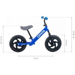 Bicicleta fara pedale Kikka Boo Gimme Teddy (Blue) Thumb