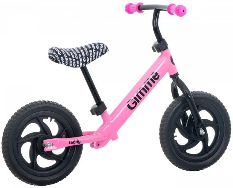 Bicicleta fara pedale Kikka Boo Gimme Teddy (Pink) - 5