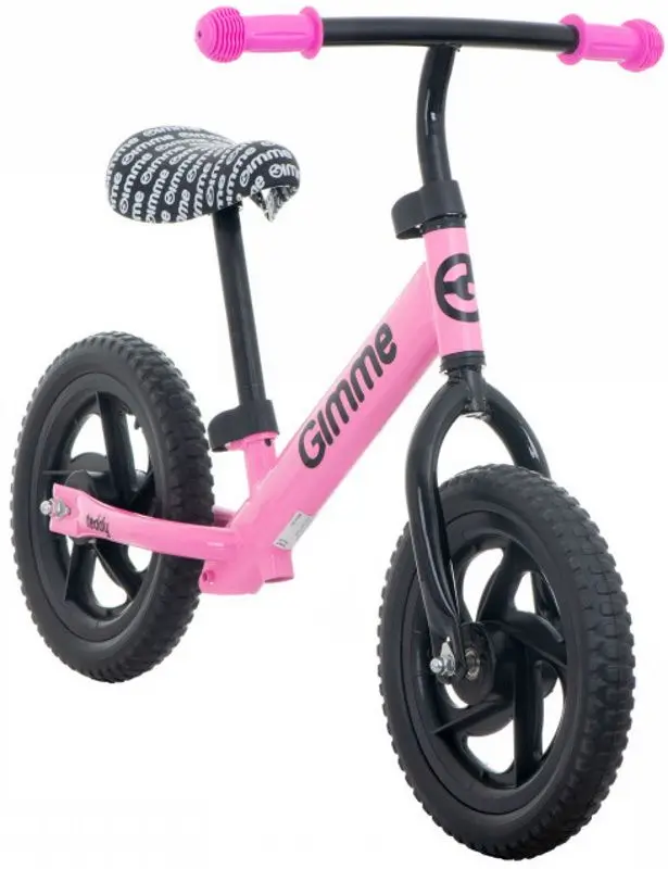 Bicicleta fara pedale Kikka Boo Gimme Teddy (Pink)