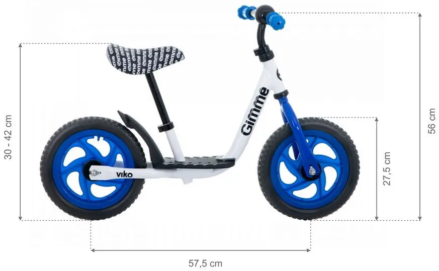 Bicicleta fara pedale Kikka Boo Gimme Viko (Blue) - 7