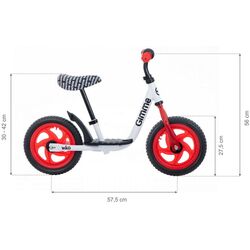 Bicicleta fara pedale Kikka Boo Gimme Viko (Red) Thumb