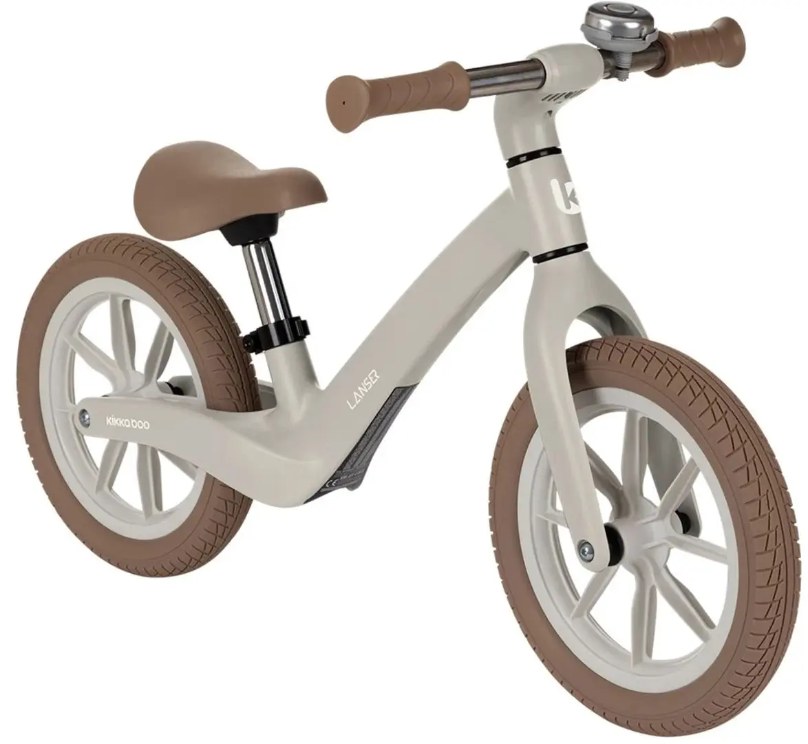 Bicicleta fara pedale Kikka Boo Lanser (Beige)