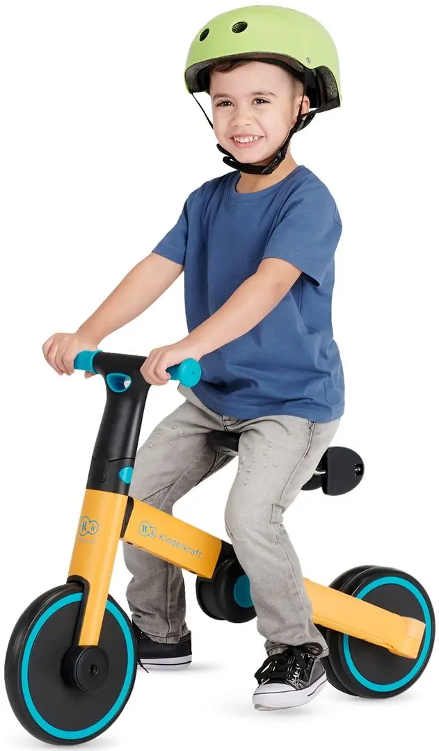 Беговел 3в1 складной Kinderkraft 4Trike Primrose (Yellow) - 14