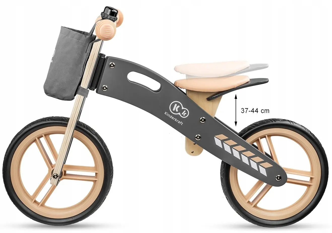 Беговел + аксессуар Kinderkraft Runner (Nature) - 3