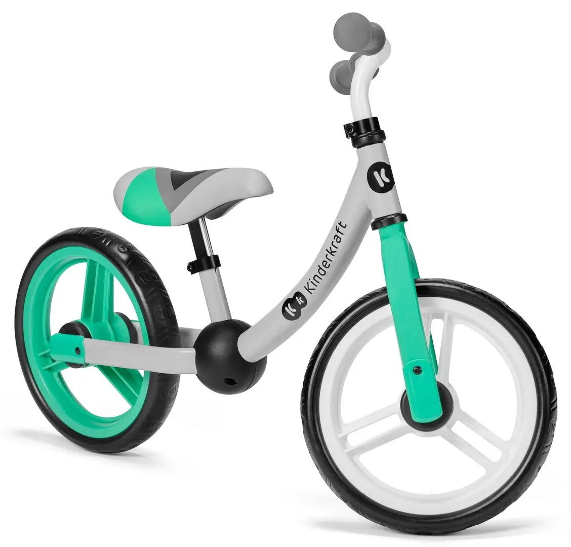 Bicicleta fara pedale Kinderkraft 2Way Next (Light Green) - 2