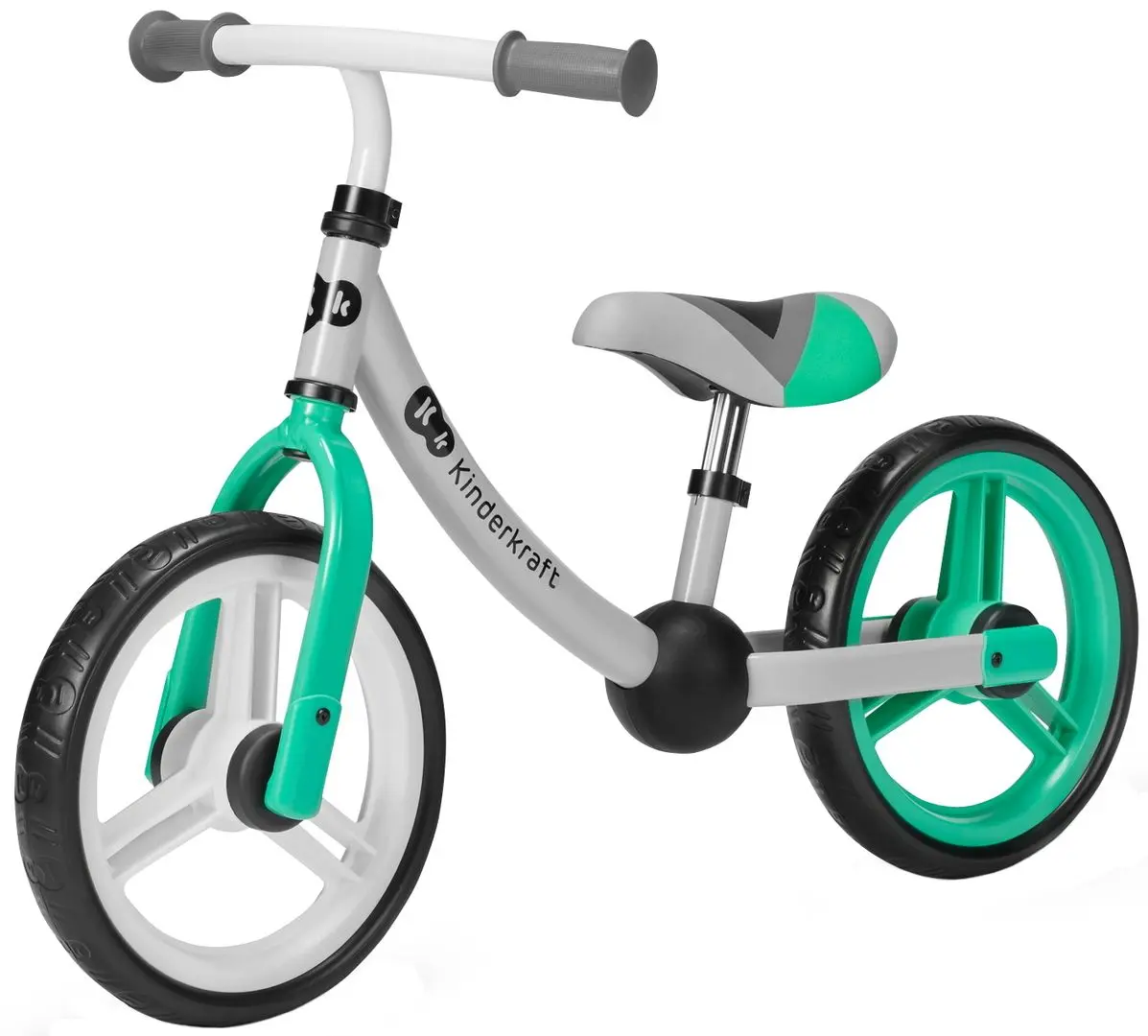 Bicicleta fara pedale Kinderkraft 2Way Next (Light Green)