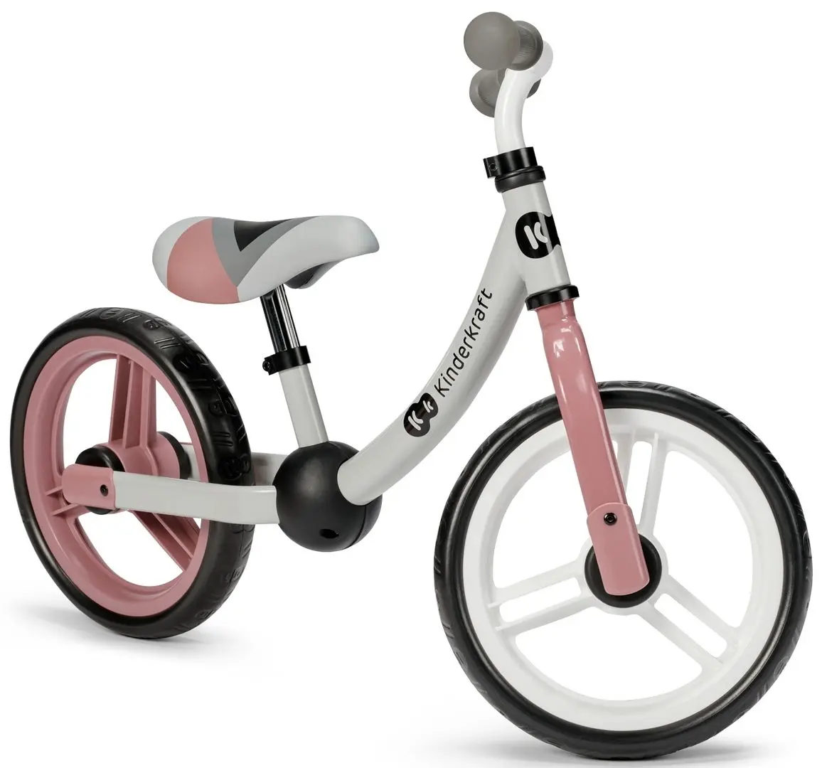 Bicicleta fara pedale Kinderkraft 2Way Next (Rose Pink) - 2