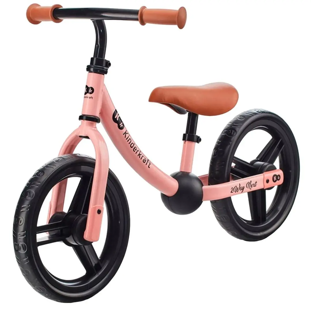 Bicicleta fara pedale Kinderkraft 2Way Next (Rose Pink)