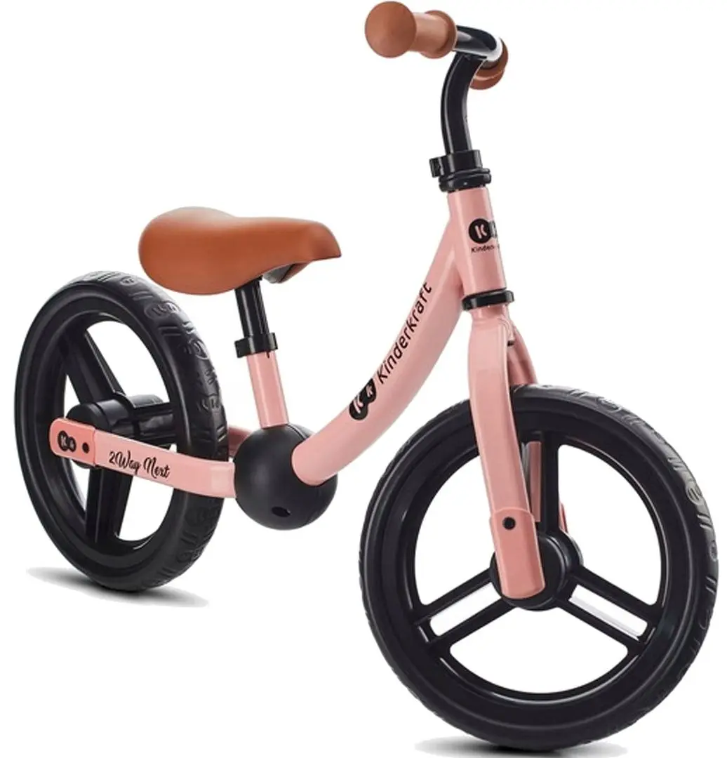 Bicicleta fara pedale Kinderkraft 2Way Next (Rose Pink) - 4