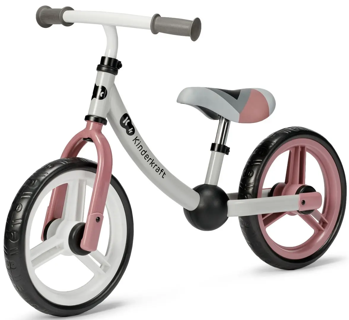 Bicicleta fara pedale Kinderkraft 2Way Next (Rose Pink)