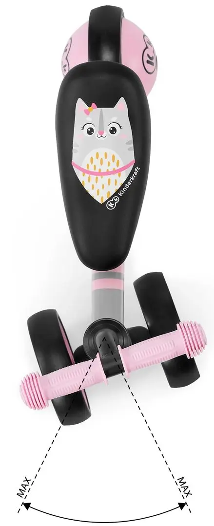 Беговел Kinderkraft Cutie (Pink) - 3