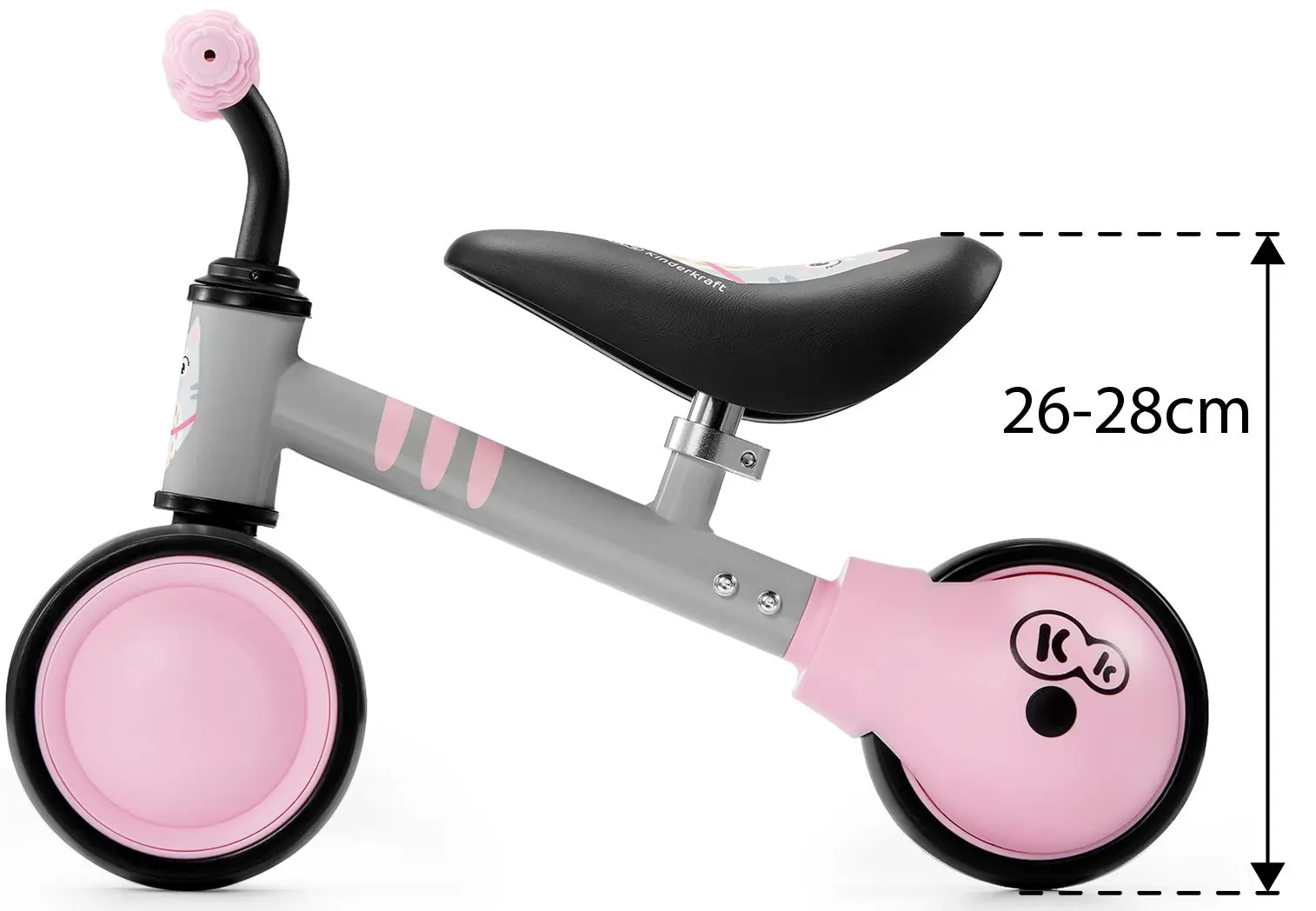 Беговел Kinderkraft Cutie (Pink) - 4