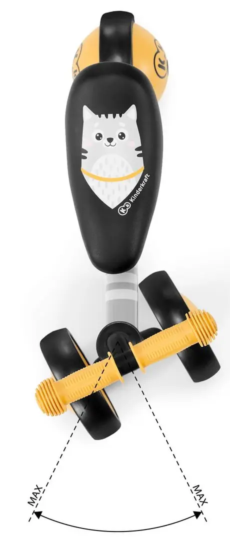 Беговел Kinderkraft Cutie (Yellow) - 5