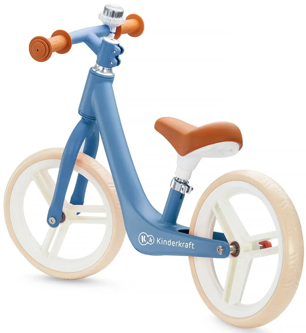 Bicicleta fara pedale Kinderkraft Fly Plus (Blue Sapphire) - 2