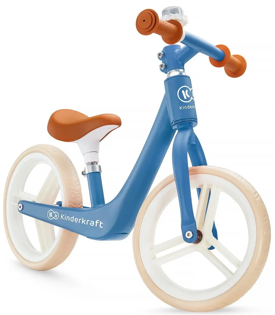 Bicicleta fara pedale Kinderkraft Fly Plus (Blue Sapphire) - 3