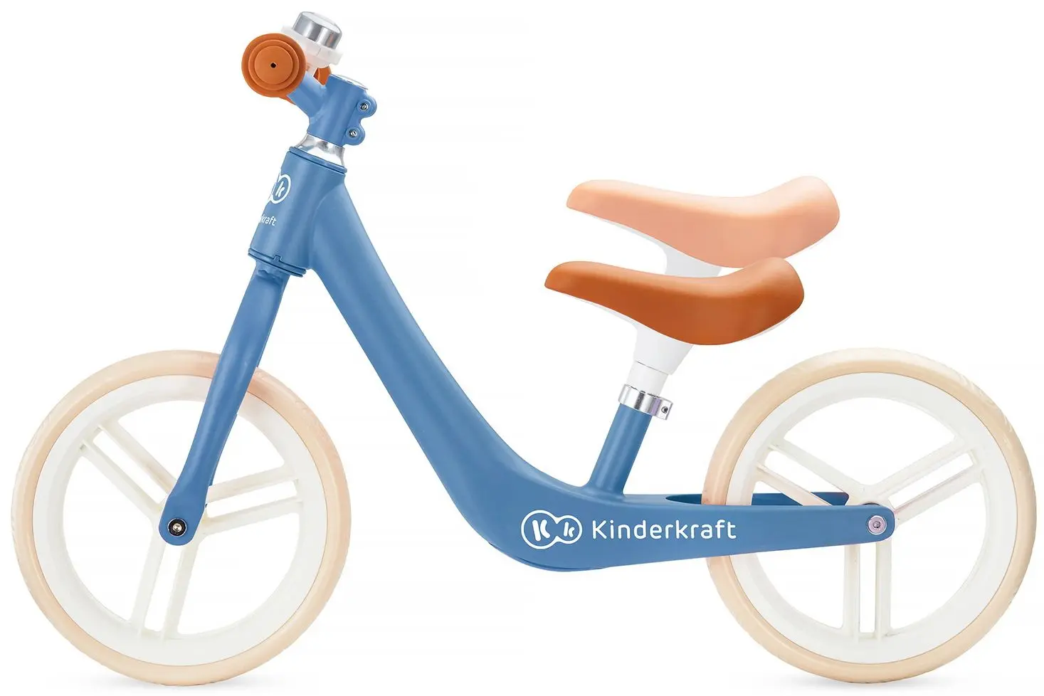 Bicicleta fara pedale Kinderkraft Fly Plus (Blue Sapphire) - 5