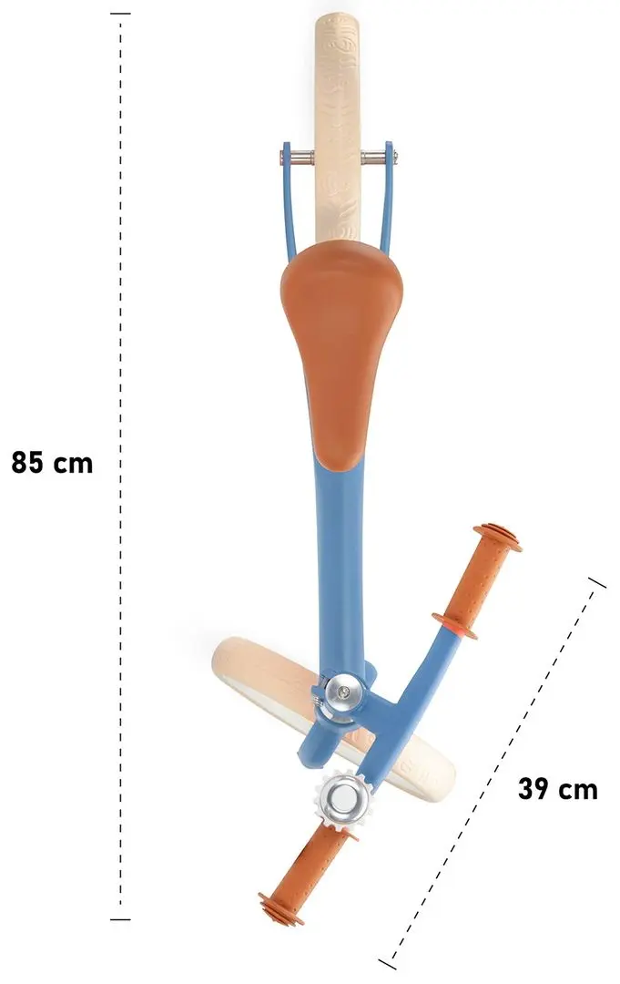 Bicicleta fara pedale Kinderkraft Fly Plus (Blue Sapphire) - 10