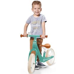 Bicicleta fara pedale Kinderkraft Fly Plus (Midnight Green) Thumb