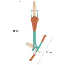 Bicicleta fara pedale Kinderkraft Fly Plus (Midnight Green) Thumb