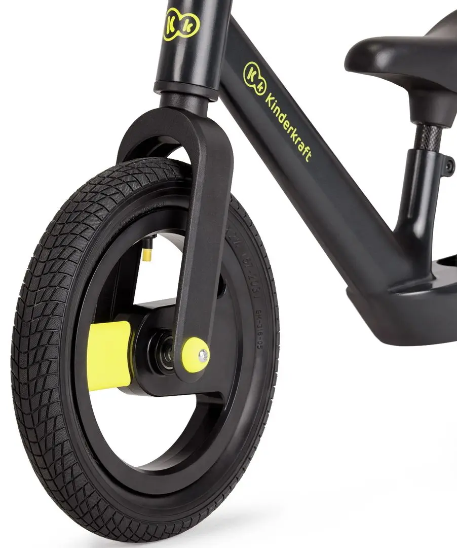 Bicicleta fara pedale KinderKraft Goswift (Black Volt) - 11