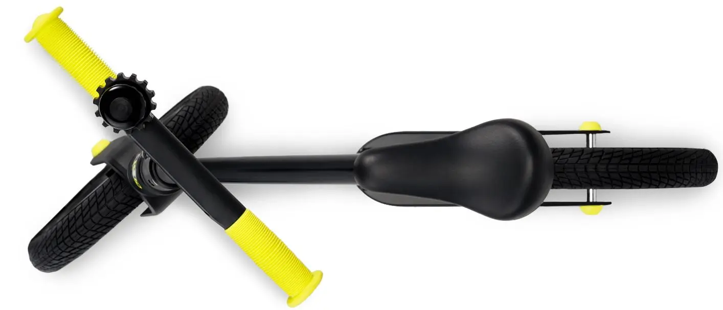 Bicicleta fara pedale KinderKraft Goswift (Black Volt) - 7