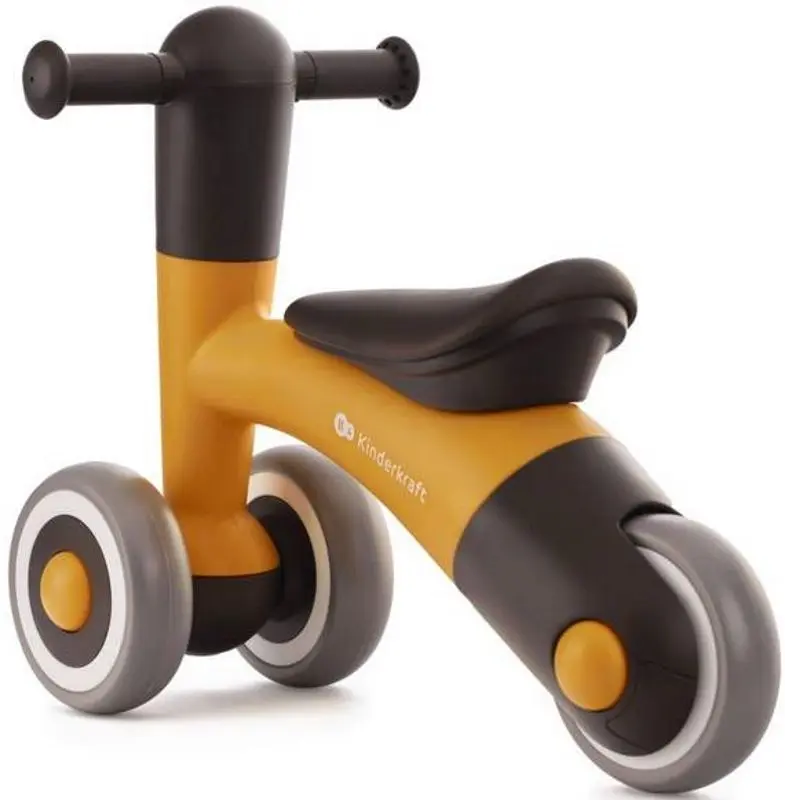 Bicicleta fara pedale Kinderkraft Minibi (Honey Yellow) - 3