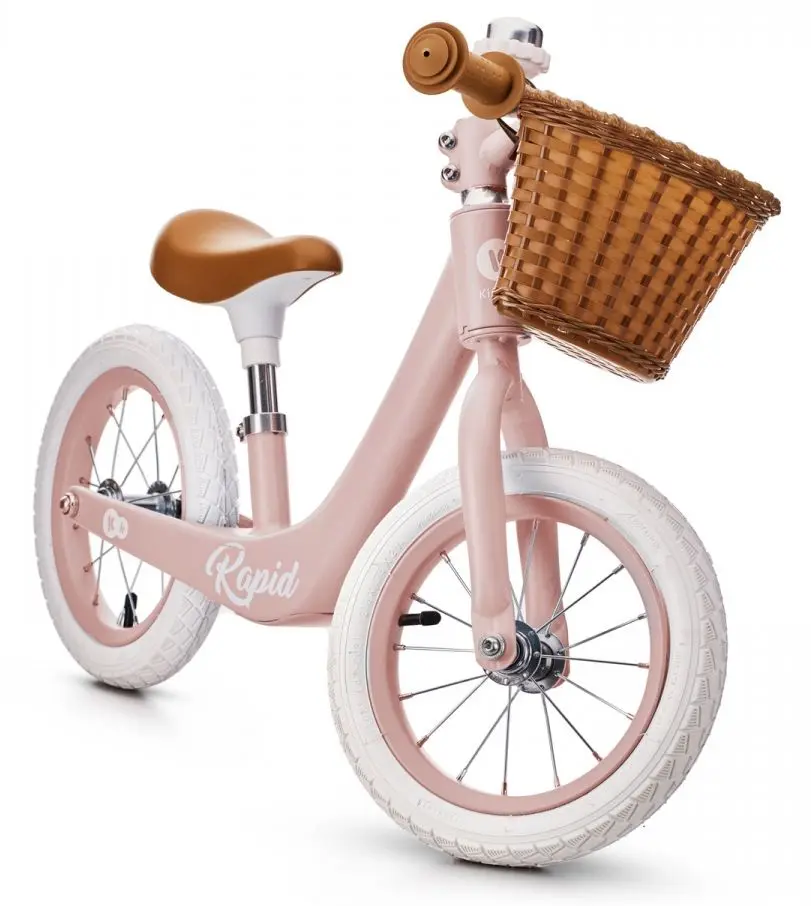Bicicleta fara pedale KinderKraft Rapid KRRAPI00PNK0000 (Pink) - 4