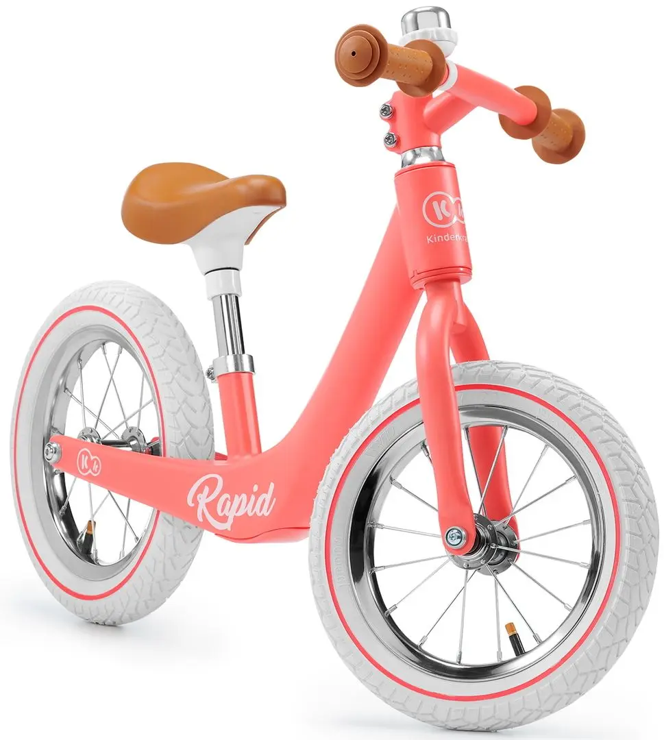 Bicicleta fara pedale Kinderkraft Rapid (Magic Coral) - 2