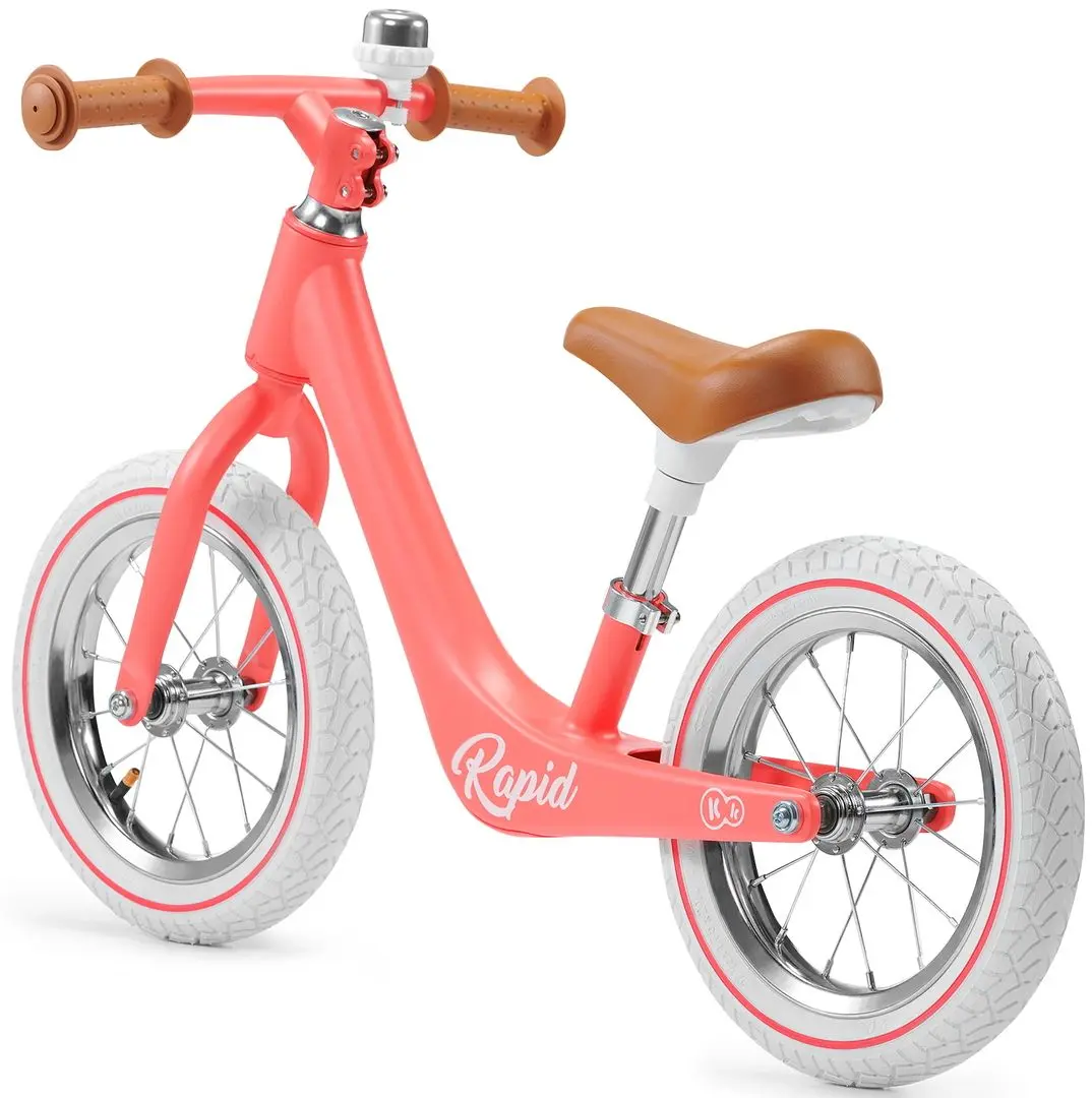 Bicicleta fara pedale Kinderkraft Rapid (Magic Coral) - 3