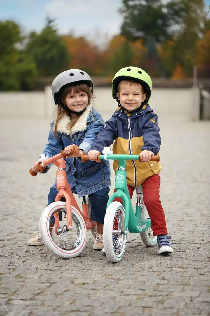 Bicicleta fara pedale Kinderkraft Rapid (Magic Coral) - 9