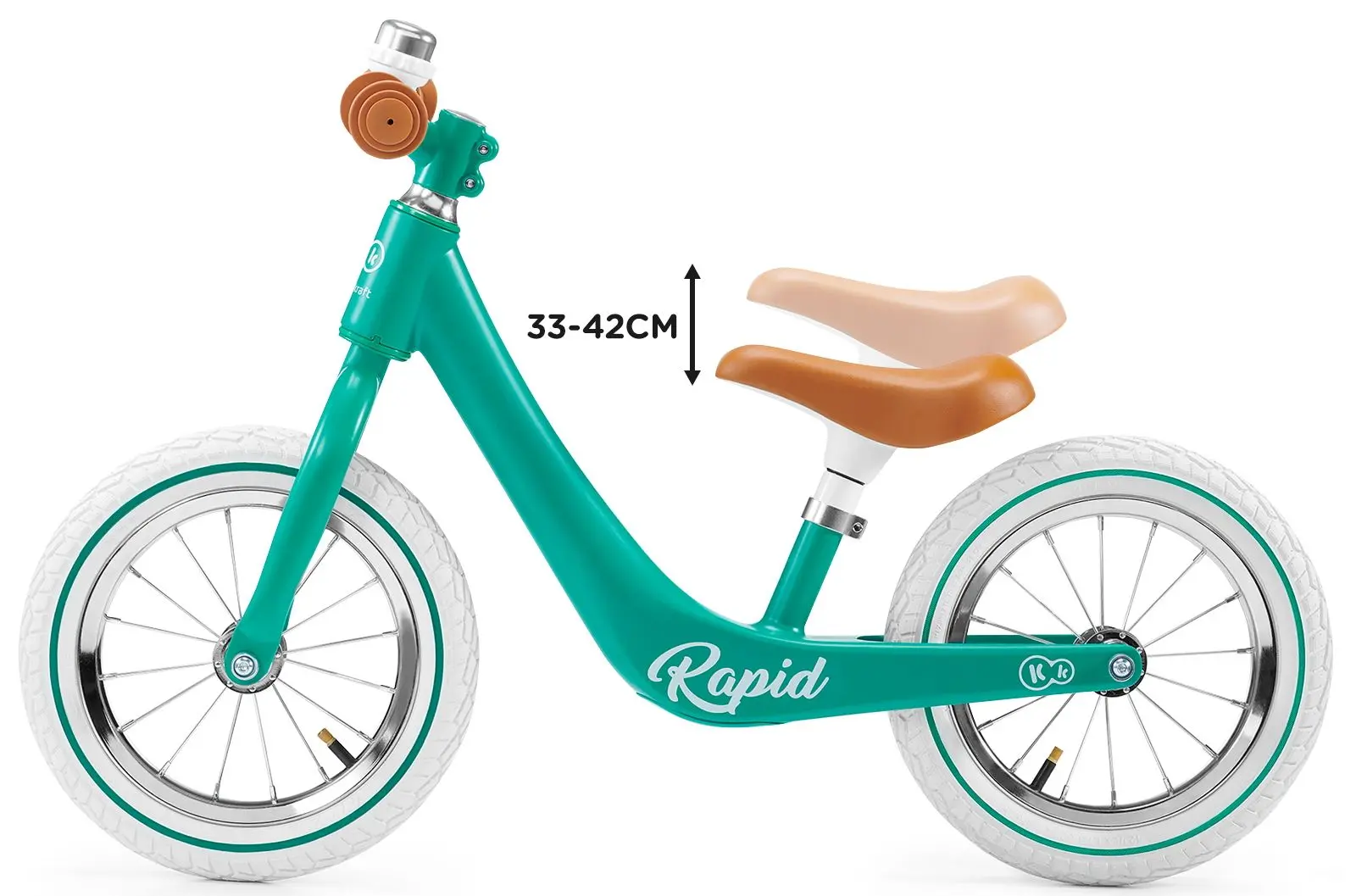 Беговел Kinderkraft Rapid (Midnight Green) - 7