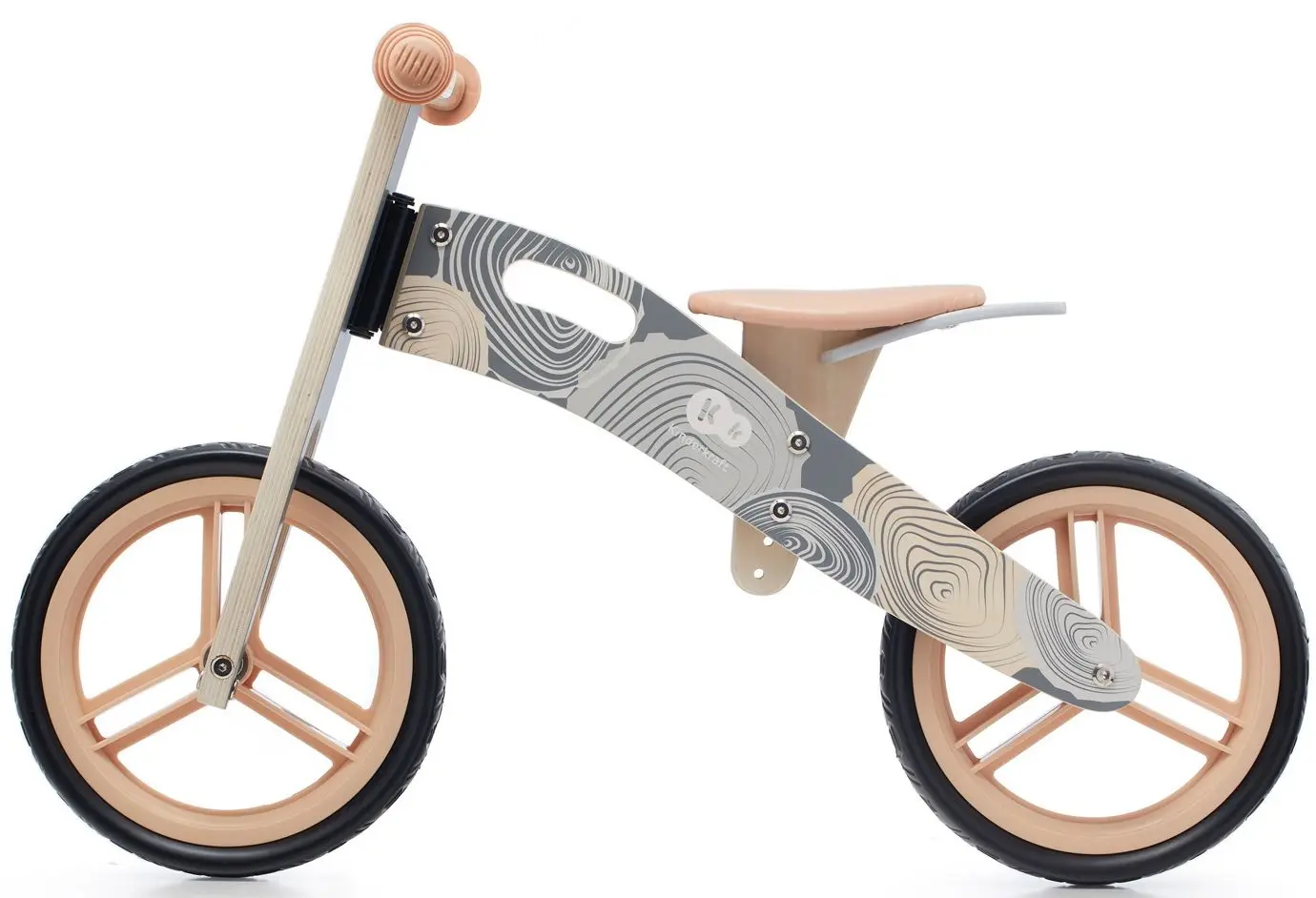 Bicicleta fara pedale Kinderkraft Runner 2021 (Nature Grey) - 4