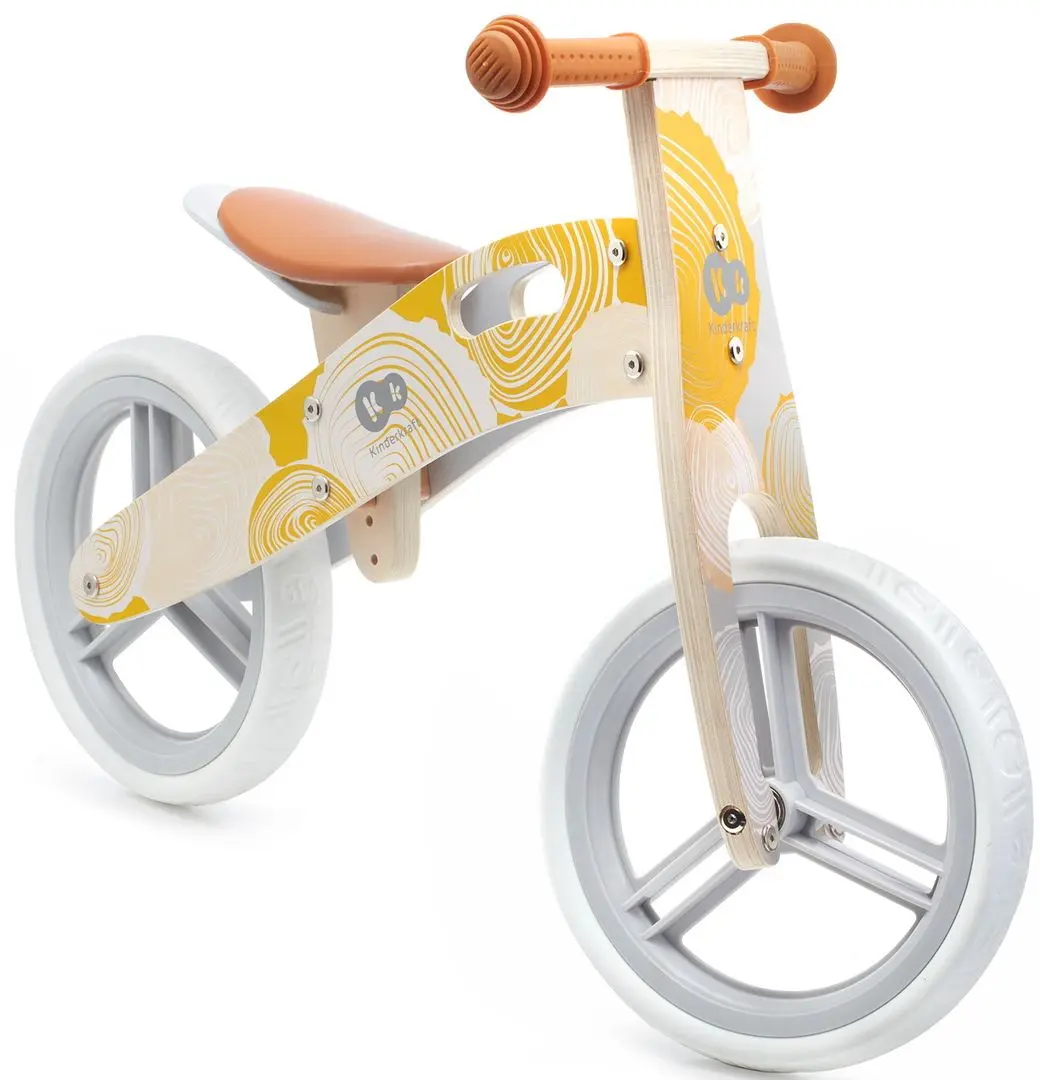 Bicicleta fara pedale Kinderkraft Runner 2021 (Nature Yellow) - 2