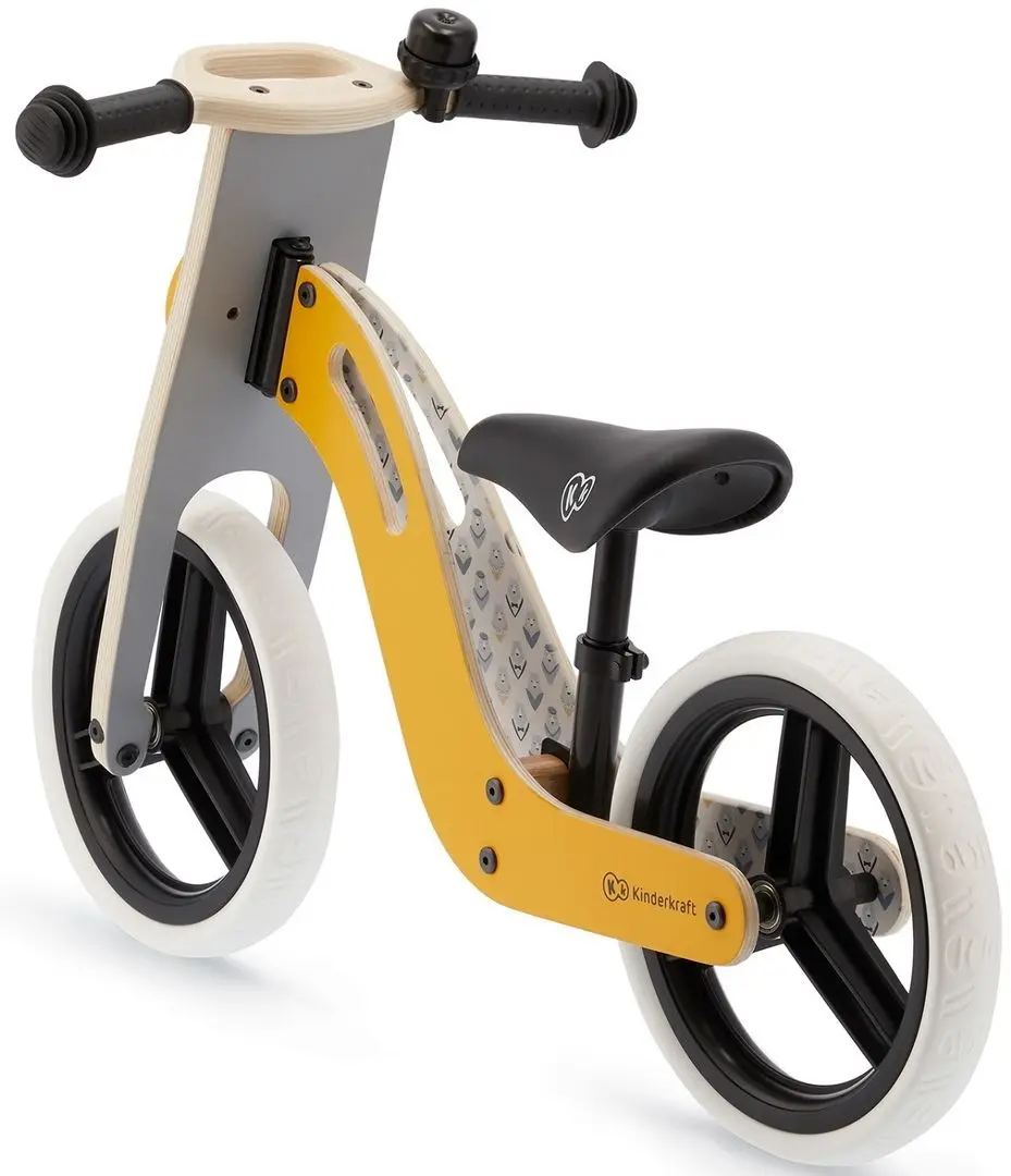 Bicicleta fara pedale Kinderkraft Uniq (Honey) - 3