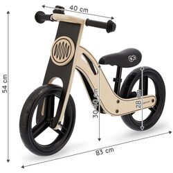 Bicicleta fara pedale Kinderkraft Uniq (Natural) Thumb