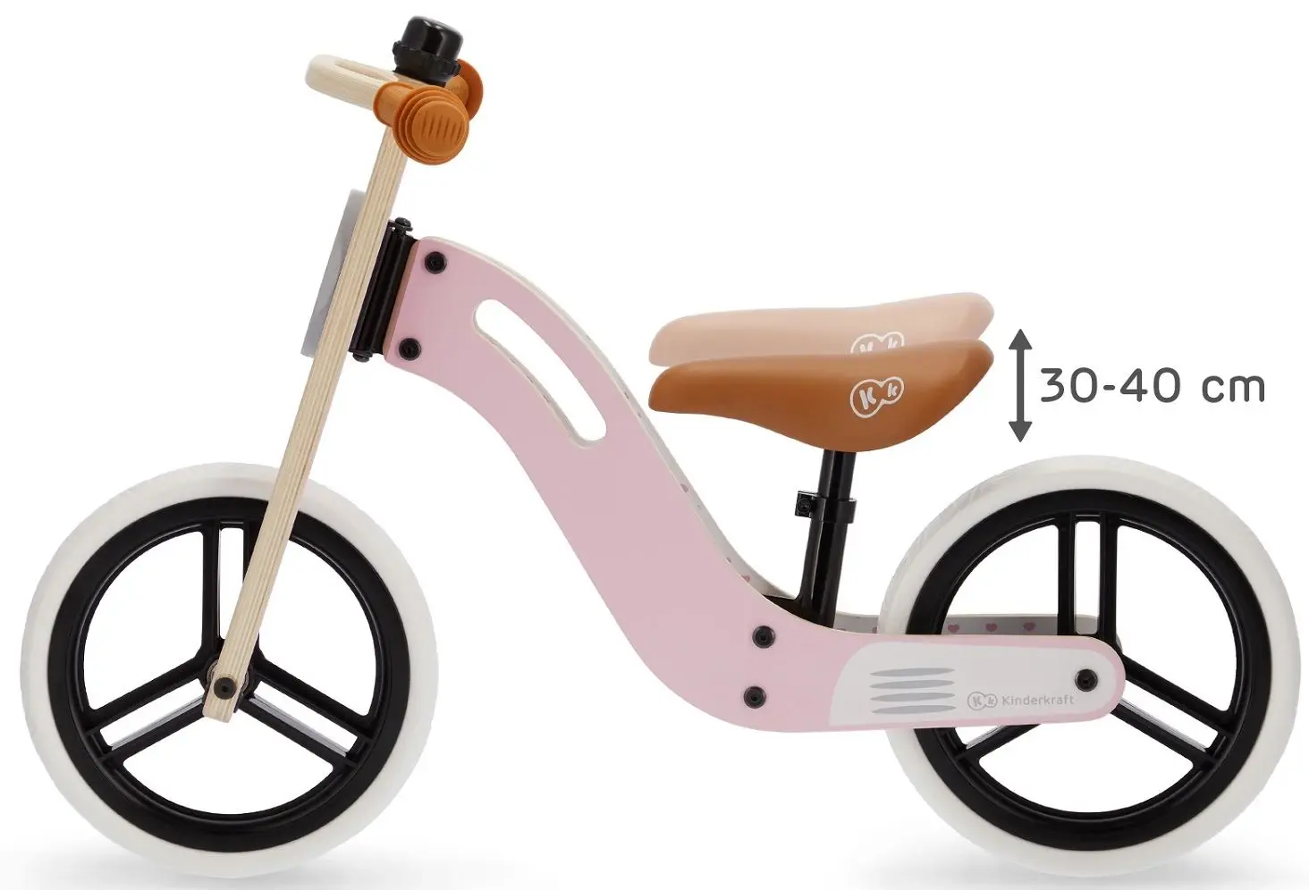 Bicicleta fara pedale Kinderkraft Uniq (Pink) - 5